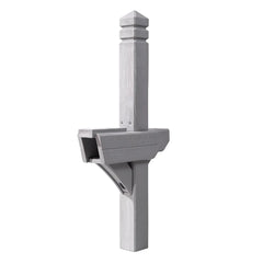 Highland Mail Post™ Weathered Cedar