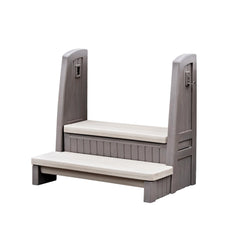 Hot Tub Storage Steps With Handrail™