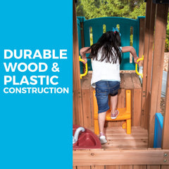 Woodland Adventure Playhouse & Slide™