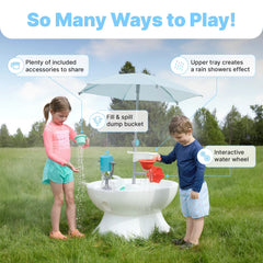 Sunny Day Splash Water Table™ with CoolBreeze™ Misting Canopy